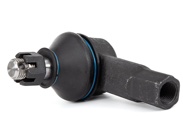 Ball joint on white background